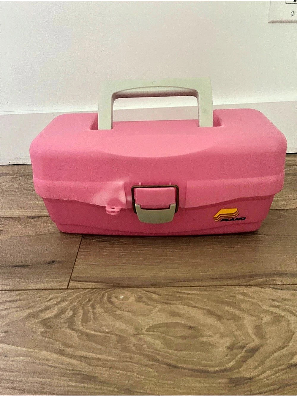 Plano Two-Tray Tackle Box Pink